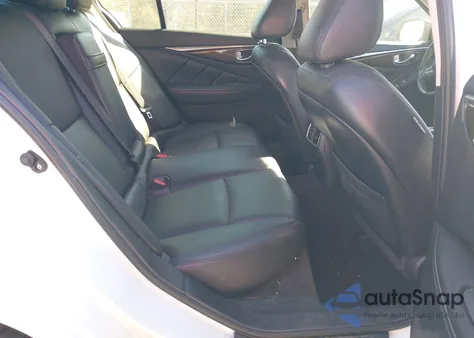 2018 Infiniti Q50 3.0T Luxe z USA, uszkodzony, nr VIN JN1EV7AP1JM365098